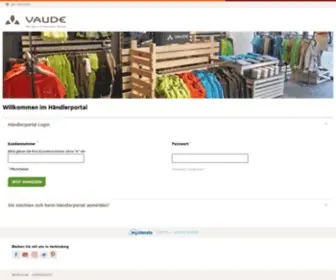 Vaude-Dealers.com(VAUDE) Screenshot