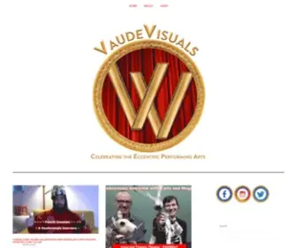 Vaudevisuals.com(Vaudevisuals) Screenshot