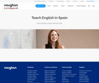Vaughanenglishteachers.com(Información) Screenshot