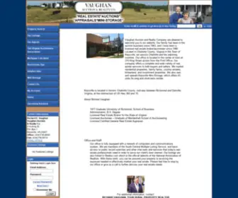 Vaughanrealty.com(Real Estate in Keysville) Screenshot