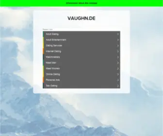 Vaughn.de(VAUGHN) Screenshot