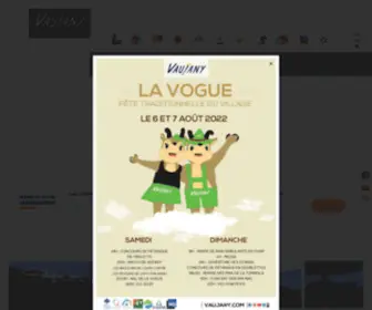 Vaujany.com(Station de ski de Vaujany en Isère) Screenshot