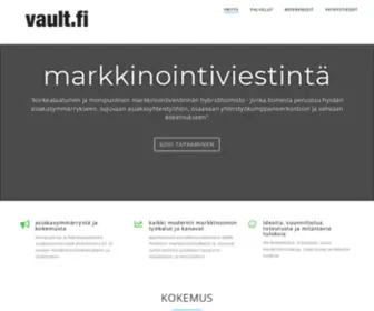 Vault.fi(Markkinointiviestintä) Screenshot