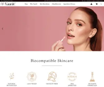 Vauriic.com(VauriiC Skincare) Screenshot