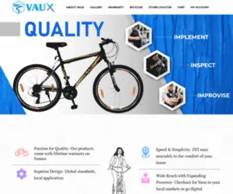 Vauxbicycle.com(Vaux Bicycle) Screenshot