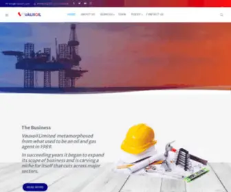 Vauxoil.com(Vauxoil Limited) Screenshot
