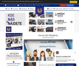 Vavakademy.sk(VaV Akademy) Screenshot