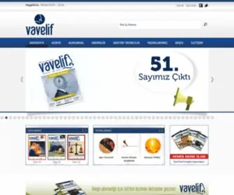 Vavelif.com.tr(Vavelif Dergisi) Screenshot