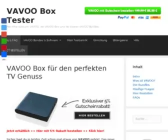 Vavoo-Tester.com(Vavoo Tester) Screenshot