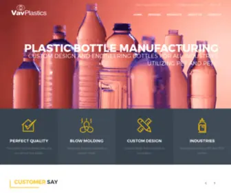 VavPlastics.com(Beverage) Screenshot