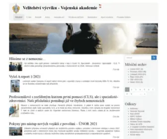 Vavyskov.cz(Velitelství výcviku) Screenshot