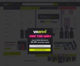 Vawoo.co.uk(The UK Vape Marketplace) Screenshot
