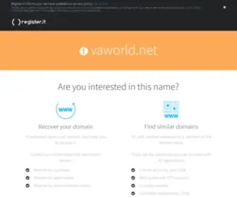 Vaworld.net(VAWorld Blog) Screenshot