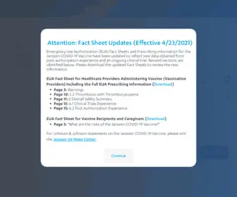 Vaxcheck.jnj(Janssen COVID) Screenshot