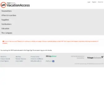 Vaxvacationaccess.com(VAX VacationAccess) Screenshot