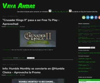 Vayaansias.com(Ofertas de Videojuegos de PC) Screenshot