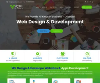 Vayasinfotech.com(Vayas Infotech) Screenshot