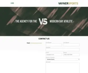 Vaynersports.com(We're raising the bar. VaynerSports) Screenshot