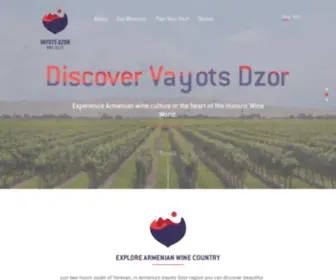 Vayotsdzorwineroute.com(Vayots Dzor Wine Route) Screenshot