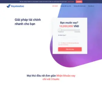 Vaysieutoc.vn(Vaysieutoc) Screenshot