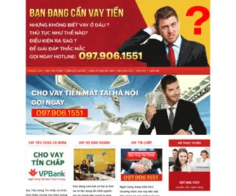 Vaytienhanoi.com.vn(Vay tiền tại hà nội) Screenshot