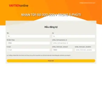 Vaytienonlinevn.com(Vaytienonlinevn) Screenshot