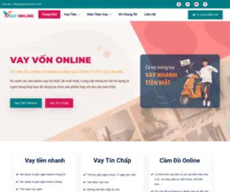 Vayvononline.vn(Default website page) Screenshot