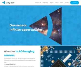 Vayyar.com(Vayyar Imaging) Screenshot