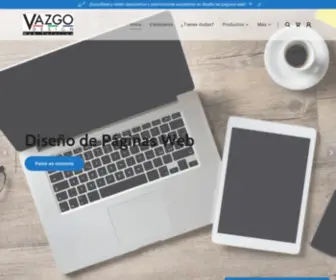 Vazgodesign.com(Vazgo diseño) Screenshot