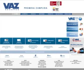 Vazseguros.com(VAZ Seguros) Screenshot