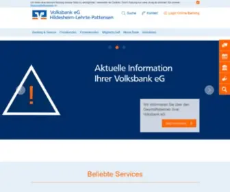 VB-EG.de(Volksbank eG Lehrte) Screenshot