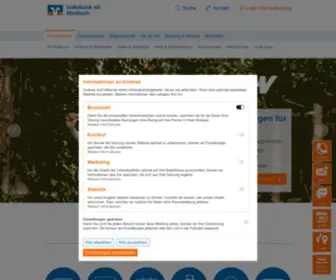 VB-Mosbach.de(Volksbank eG Mosbach) Screenshot