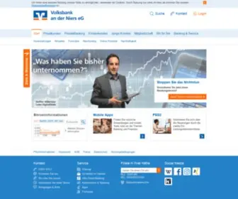 VB-Niers.de(Volksbank an der Niers eG) Screenshot