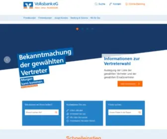 VB-Saaletal.de(Volksbank Saaletal eG) Screenshot
