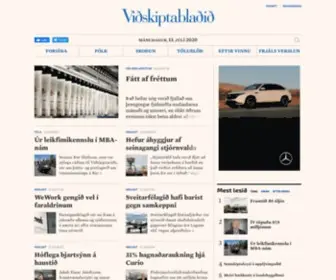 VB.is(Viðskiptablaðið) Screenshot