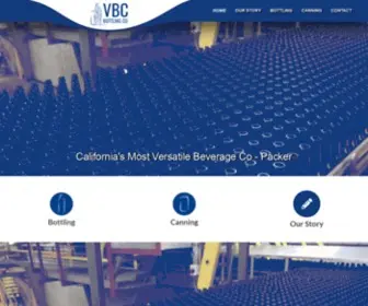 VBcbottling.com(Varni Brothers Corporation) Screenshot