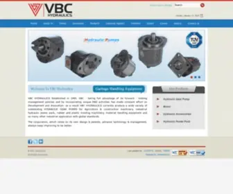 VBCHYD.com(VBC Hydarulics) Screenshot