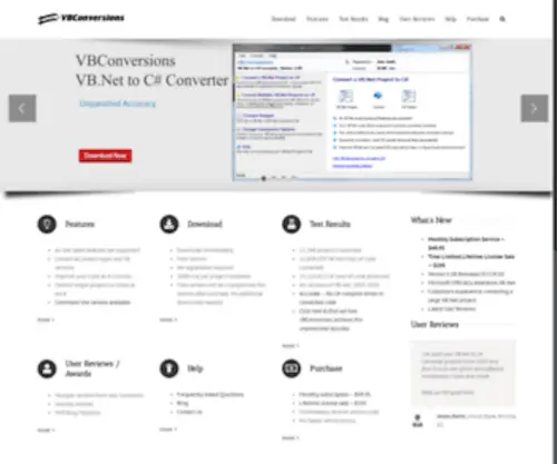 Vbconversions.com(Vbconversions) Screenshot