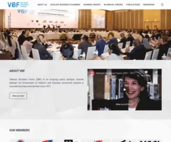 VBF.org.vn(VIETNAM BUSINESS FORUM) Screenshot