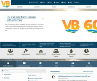 Vbgov.com(City of Virginia Beach) Screenshot