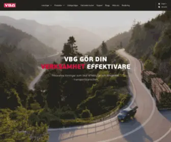 VBG.se(Världsledande kopplingssystem) Screenshot