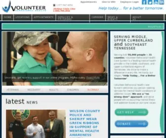 VBHCS.org(Volunteer Behavioral Health Care System) Screenshot