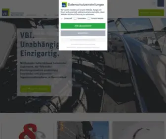 Vbi.de(Verband Beratender Ingenieure) Screenshot