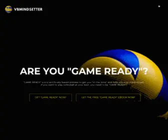 Vbmindsetter.com(Volleyball Mindset Coach) Screenshot