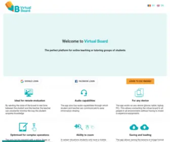 Vboard.ro(Virtual board) Screenshot