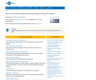 Vboffice.net(Outlook Addins) Screenshot