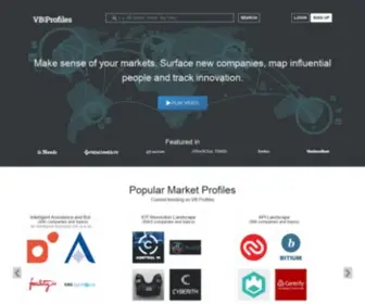 VBprofiles.com(Discover Relevant Business Information) Screenshot