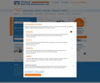 VBRB.de(Von altersvorsorge über girokonto bis versicherung) Screenshot