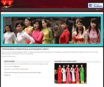 Vbride.biz(VietBrides) Screenshot