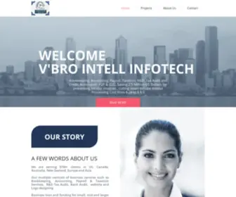 Vbrointell.com(VBRO INTELL INFOTECH) Screenshot